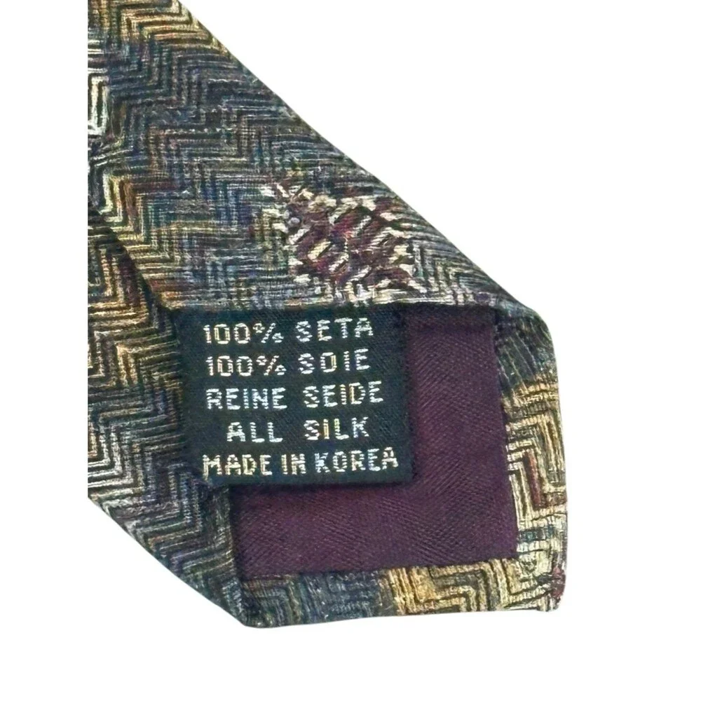 Vintage Mickey Mouse Silk Tie Disney Novelty 60”